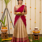 Heritage Gold Half Saree for Festive & Wedding Wear