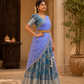 Stylish Pastel Half Saree for Engagement & Party Wear