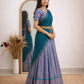 Trendy Ethnic Half Saree with Elegant Rich Border Design