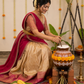 Heritage Gold Half Saree for Festive & Wedding Wear