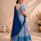 Royal Blue Traditional Half Saree with Timeless Elegance