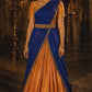 Traditional Festive Celebration Wear Half Saree